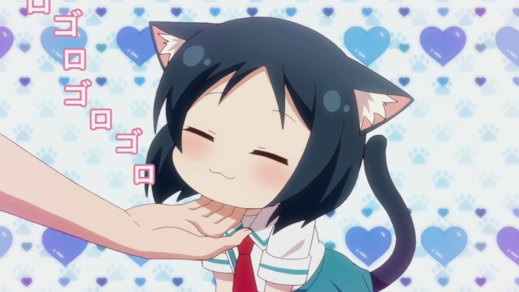 Неко из аниме кошачьи дни