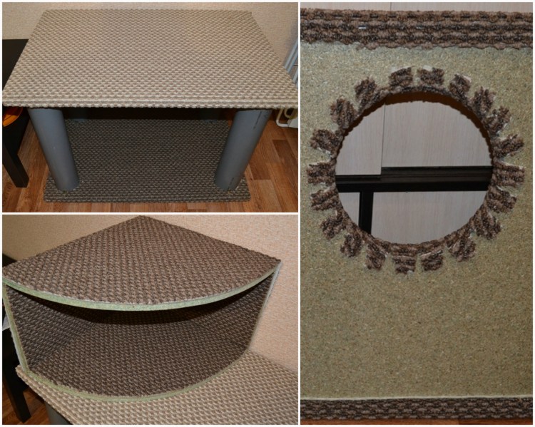 Ткань для обтяжки кошачьего домика