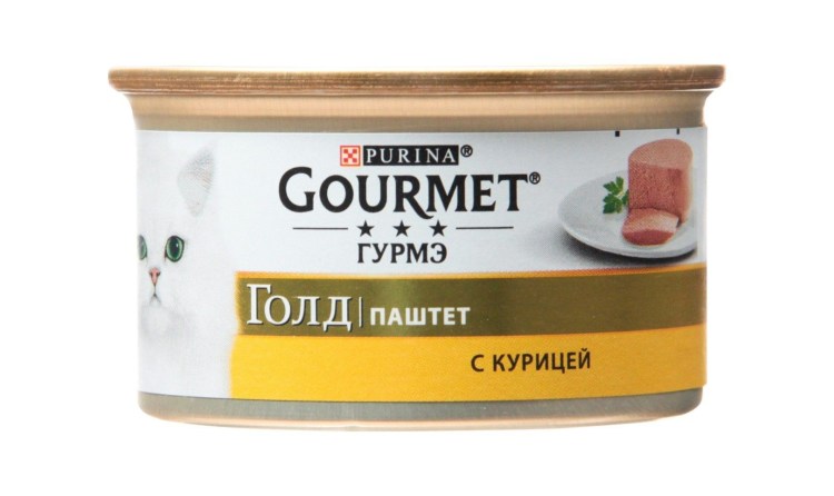 Purina Gourmet Голд паштет с курицей