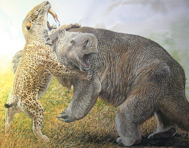 Смилодон Ледниковый период