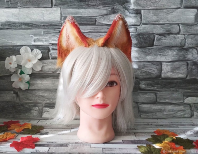 Кошачьи ушки макет