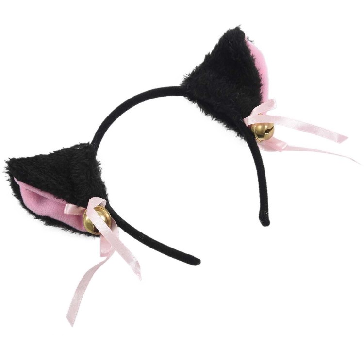 Ободок с ушками кошки