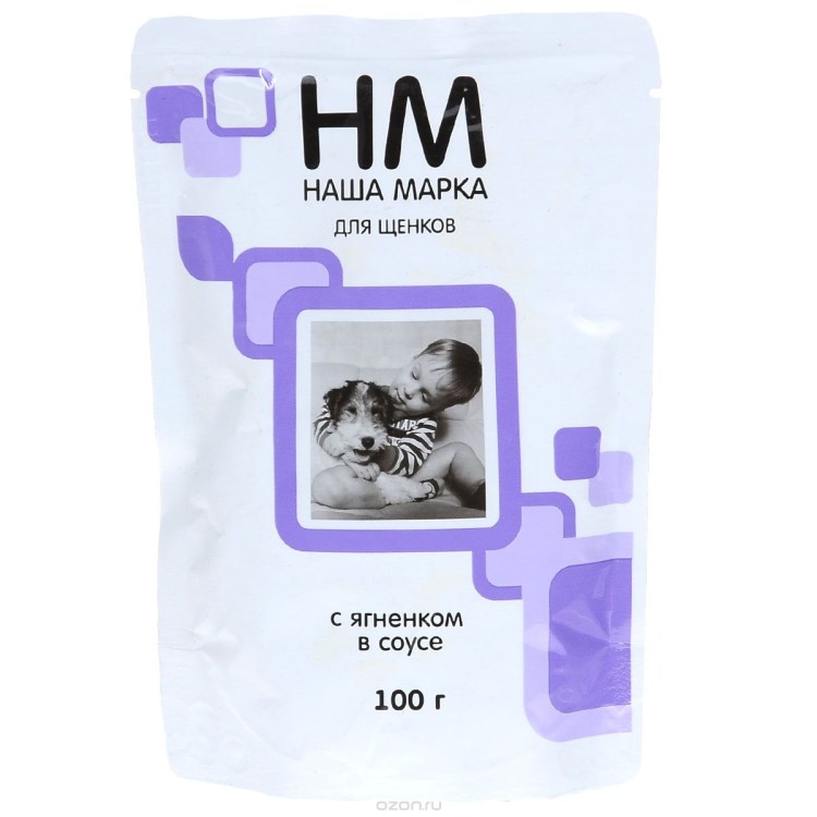 Наша марка корм сухой для кошек, гипоаллергенный, ягненок и рис, 400 г