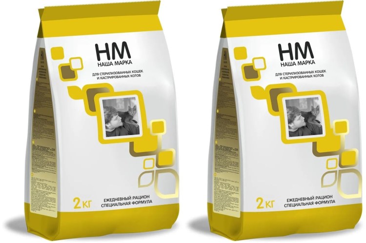 Наша марка для котят цыплёнок с рисом / 400 г