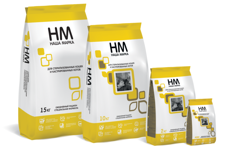 Наша марка сухой корм для кошек