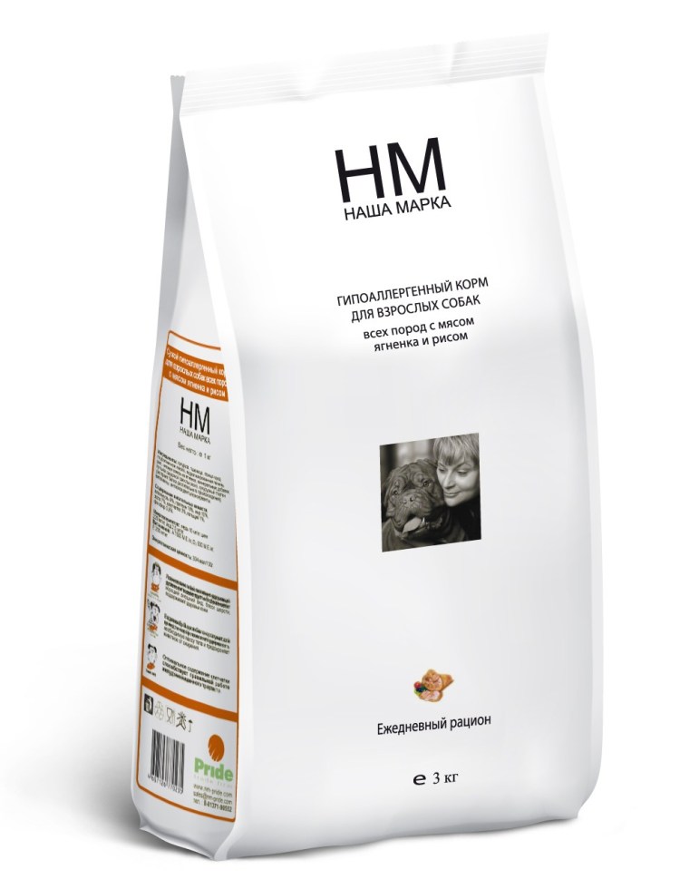 Корм наша марка говядина с ягненком