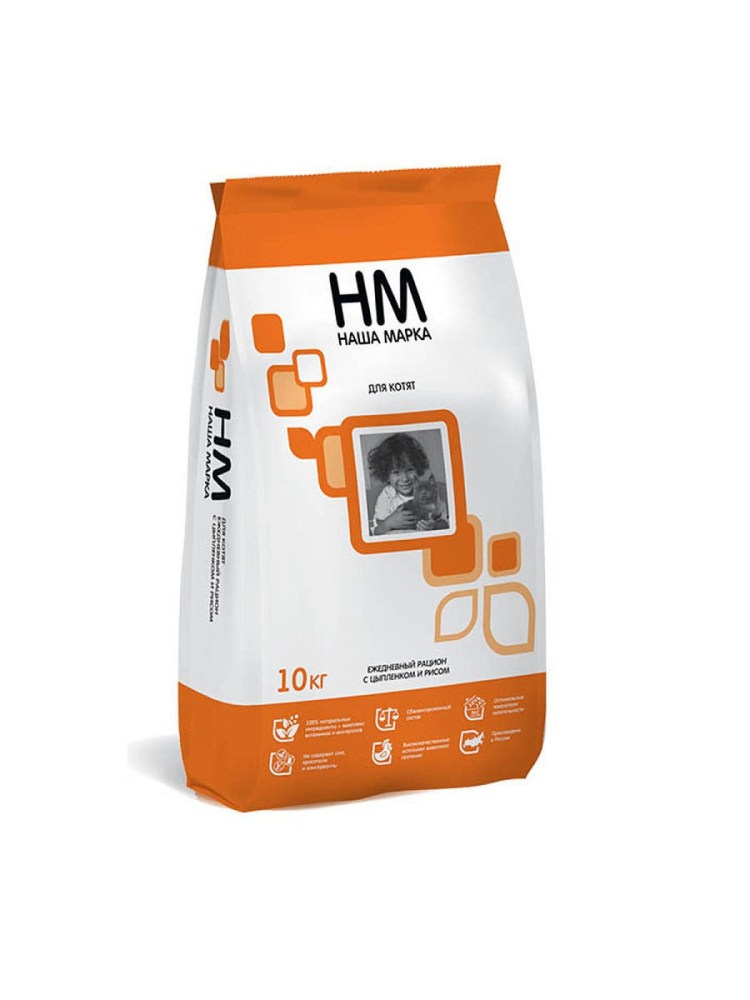 Корм наша марка дкошек говядина с овощами 400гр (МШ)