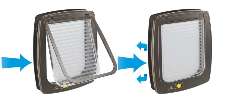 Автоматическая дверца для собаки