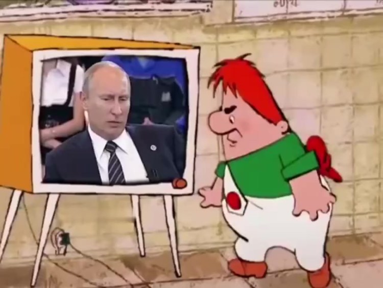 Грустный малыш из Карлсона