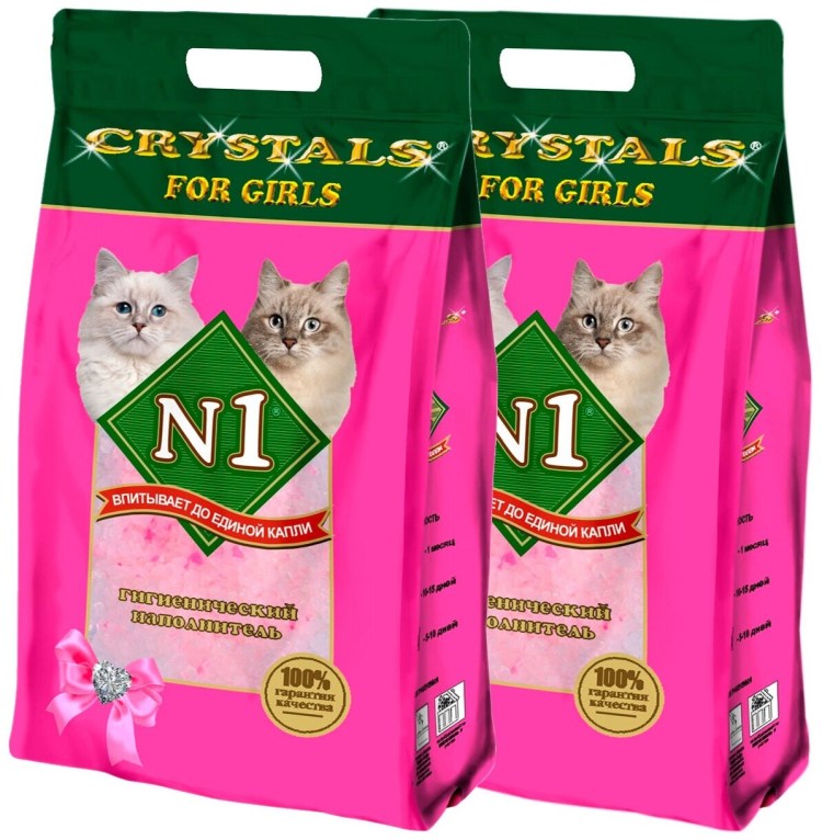 Наполнитель №1 Crystals силикагелевый 30л