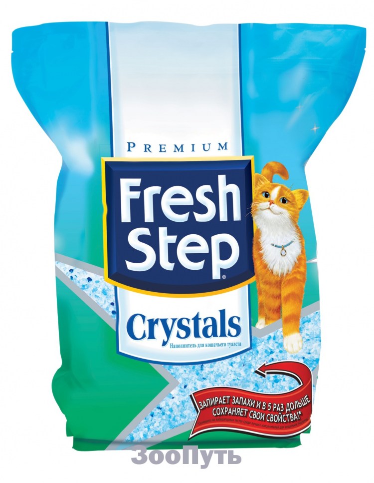 Hakase Arekkusu Crystals Fresh Active (наполнитель силикагелевый) 3,8 l