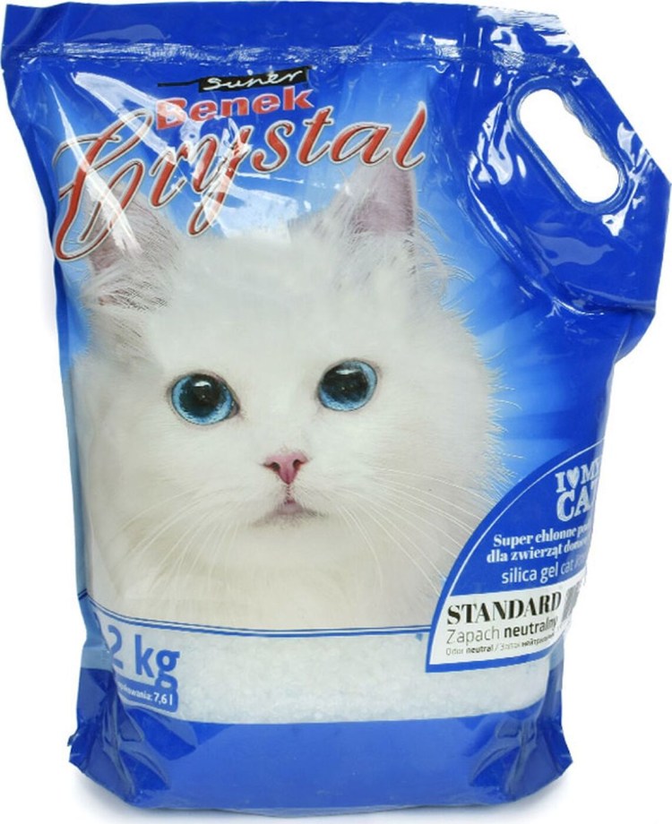 №1 Crystals антибактериальный наполнитель силикагелевый 5л