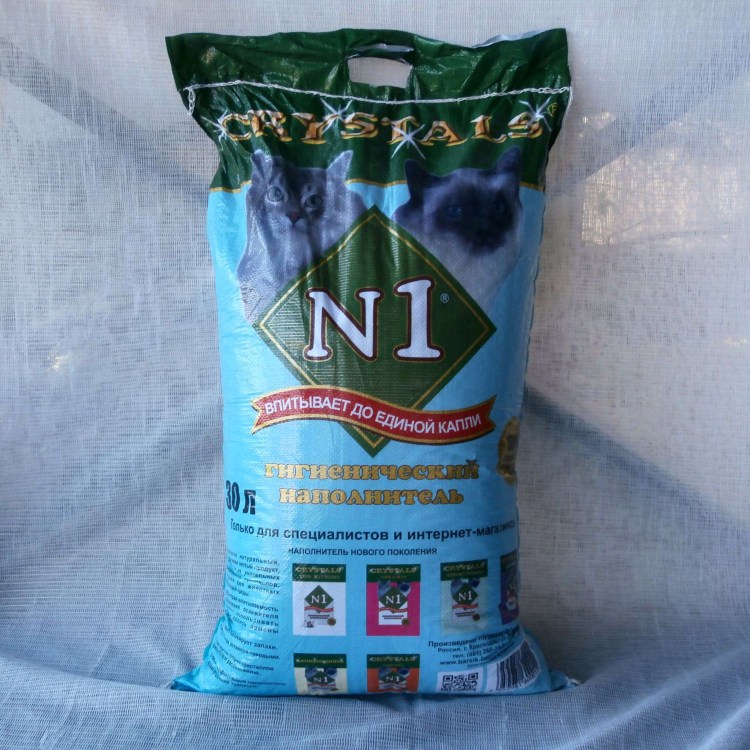 Наполнитель 1 Crystals силикагелевый