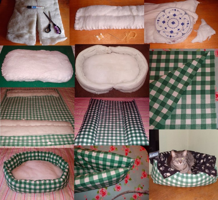 Домик для кошки из майки