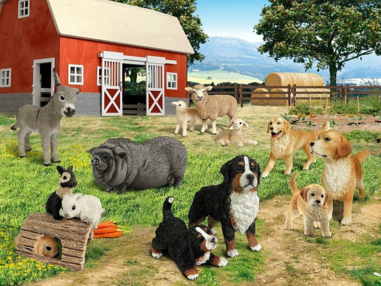 Фигурка Schleich ягненок 13745