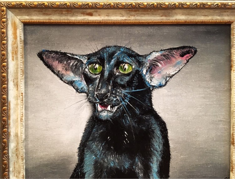 Ориентальная кошка демон