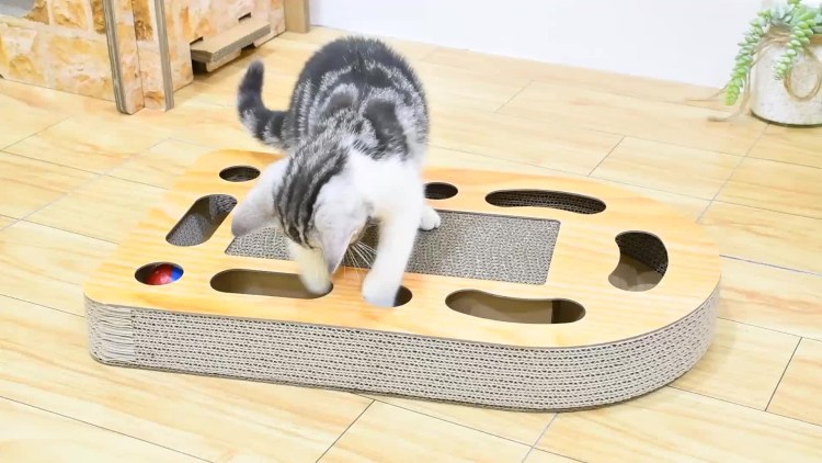 Картонные когтеточки для кошек