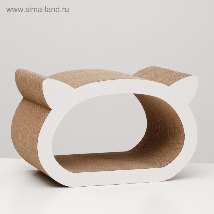 Когтеточка-лежанка из гофрокартона "волна", 530*205*85мм