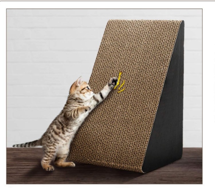 Двухсторонняя раздвижная когтеточка лежанка «Cats cot»