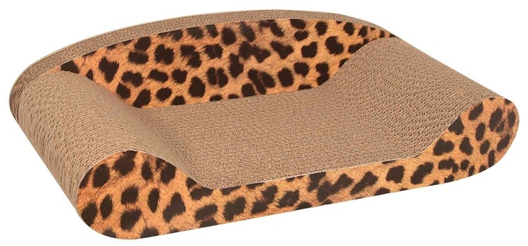 Картонная когтеточка "Kitty's face", 39*23*25 см