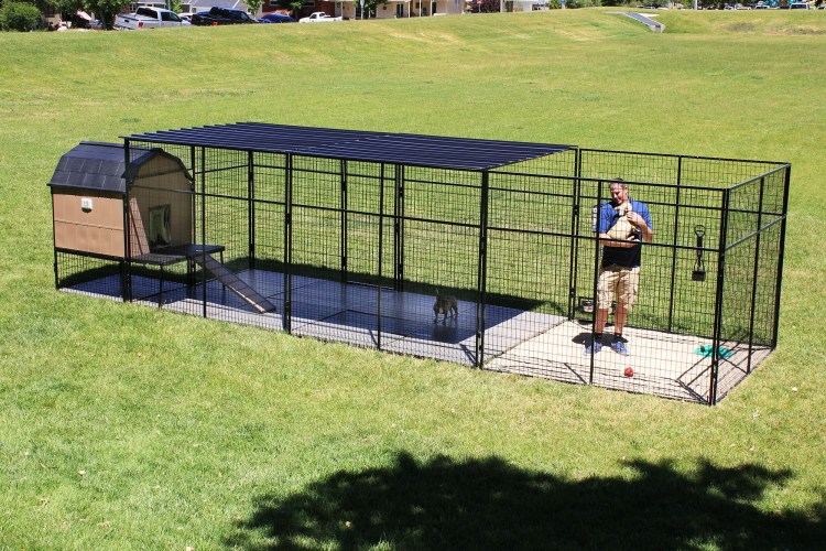 Вольер для собаки чертеж 2х4