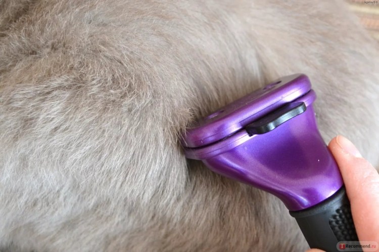 Зооник 0722/0727 пуходерка пластмассовая кавказец