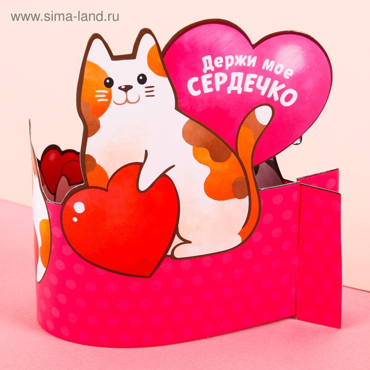 Котик с сердцем