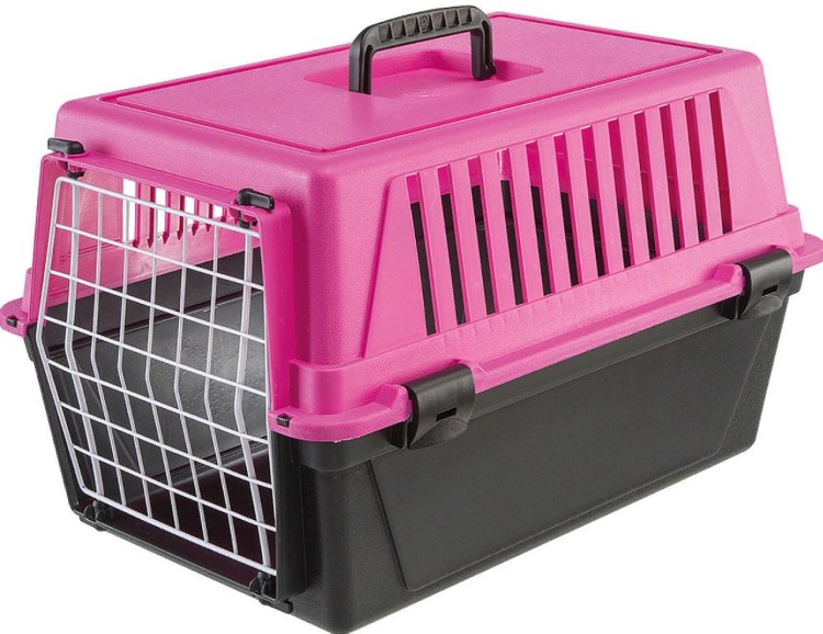 Beeztees 715321 переноска Pratiko серая 48*31*33см