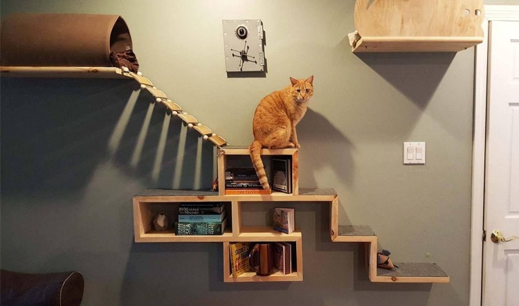Полки для кошек