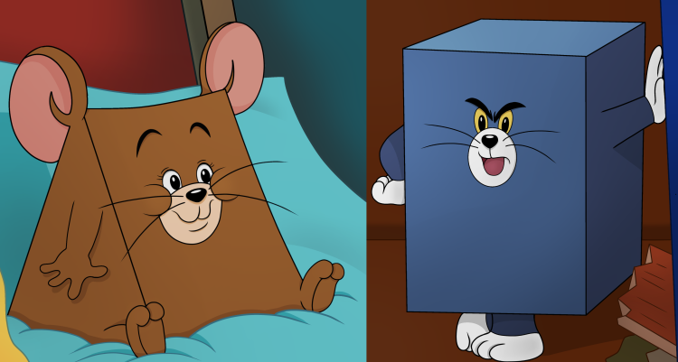 Мышонок Джерри проглотил сыр