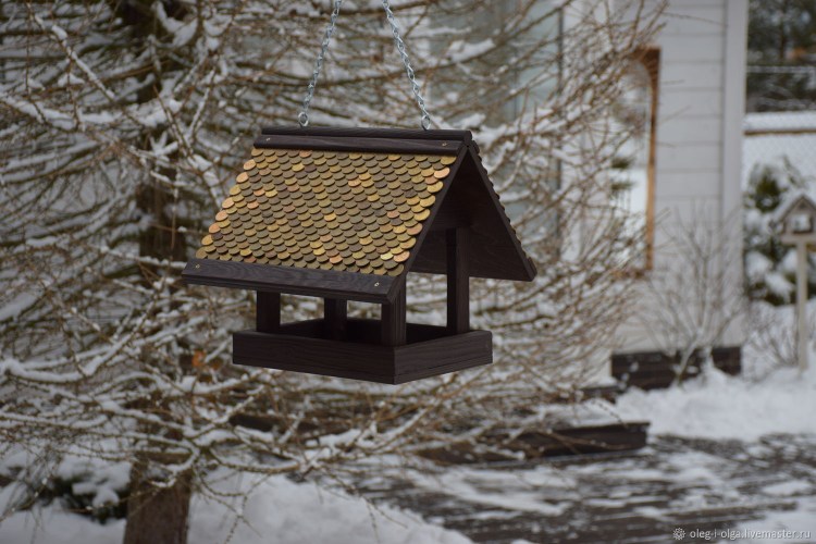 Кормушка для птиц пластиковая