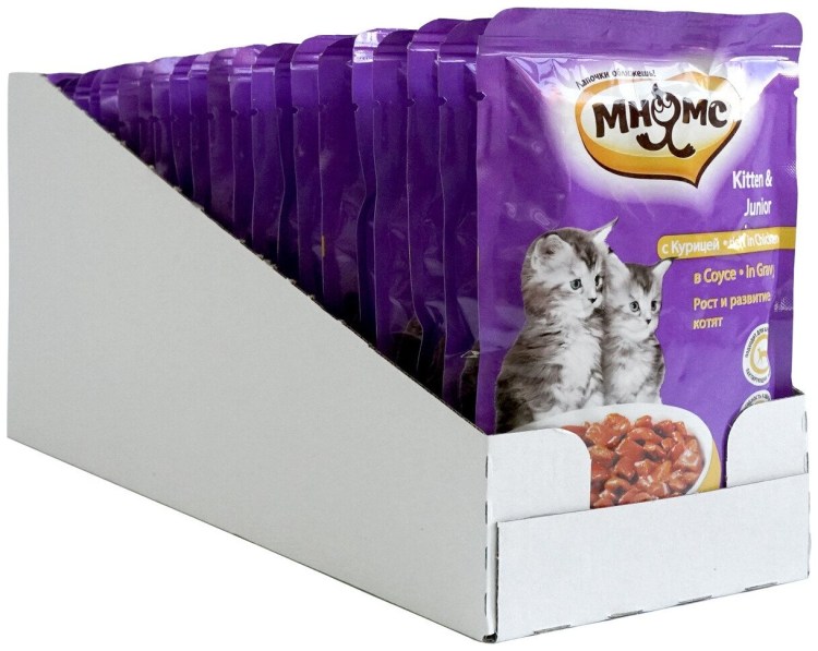 Корм для котят Whiskas с индейкой 85 г