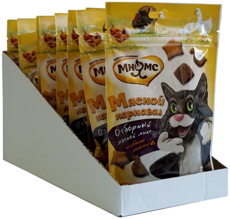 Лакомство Мнямс мясной карнавал 50г