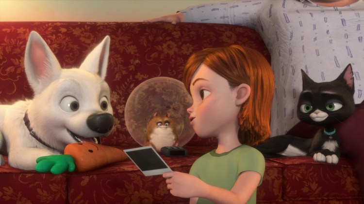 Вольт мультфильм 2008 вольт и пенни