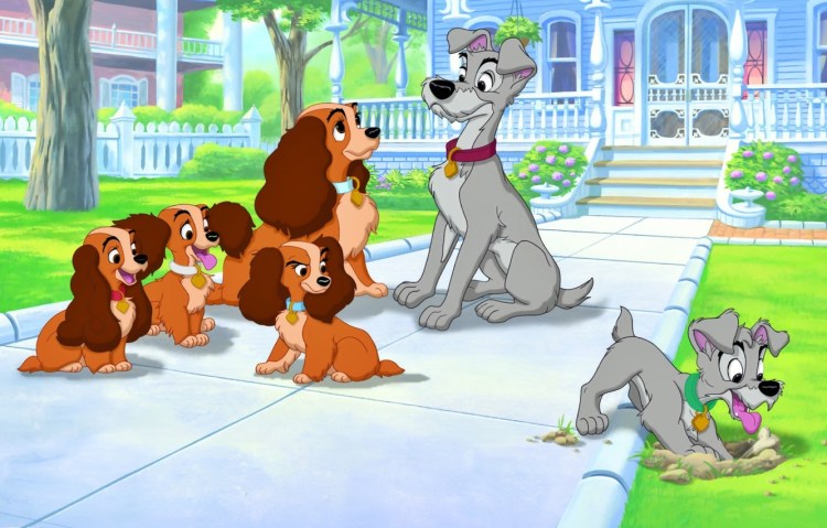 Леди и Бродяга 2: приключения шалуна мультфильм 2001