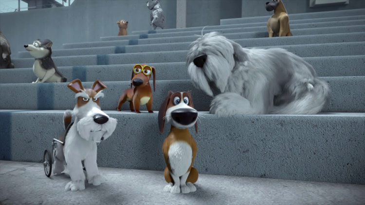 Большой собачий побег мультфильм 2016 Оззи