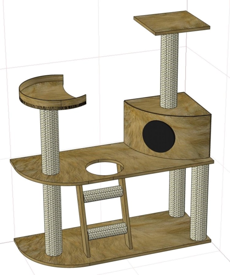 Когтеточка "ярус-3" (ИП Игошин)