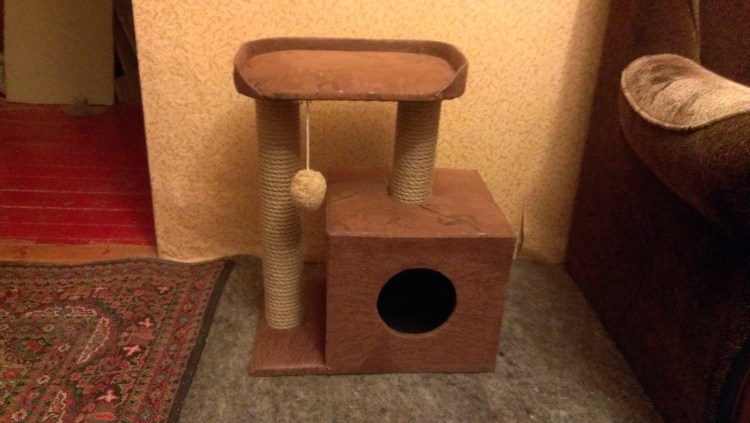 Проект домика для кошки