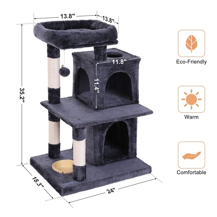Домик для двух кошек