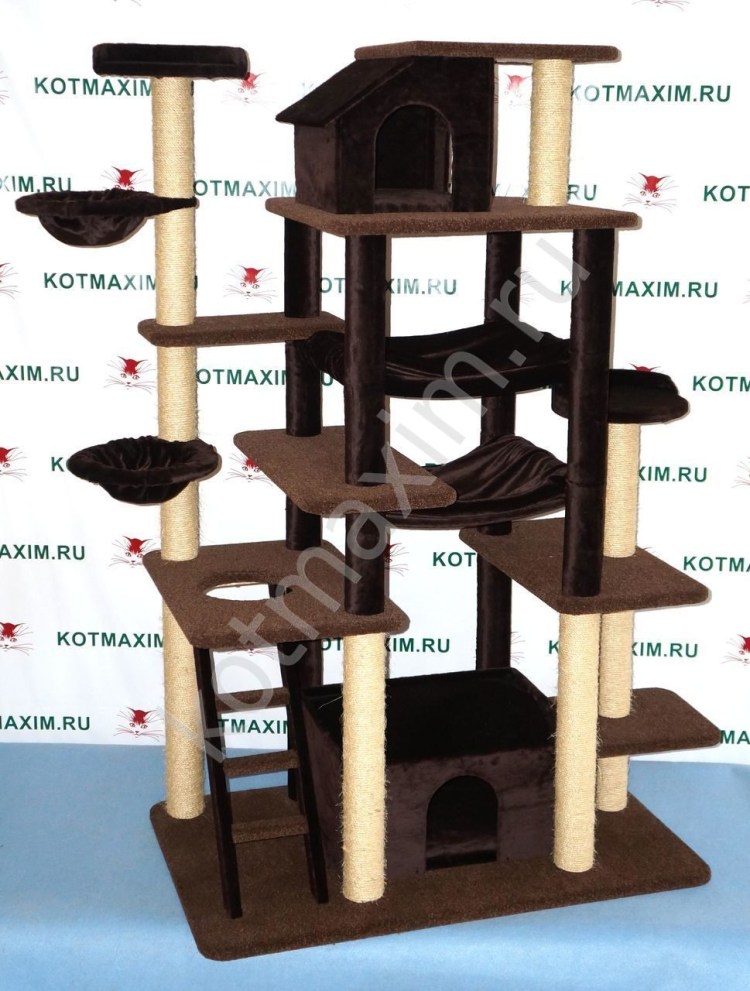 Размеры кошачьего домика