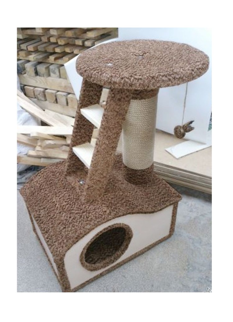 Когтеточка с домиком Размеры