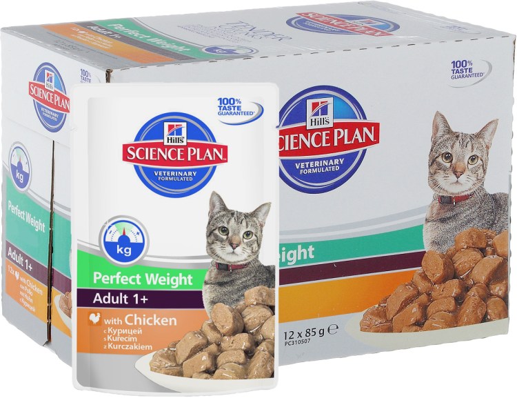 Корм для кошек Hill's Science Plan с курицей 82 г