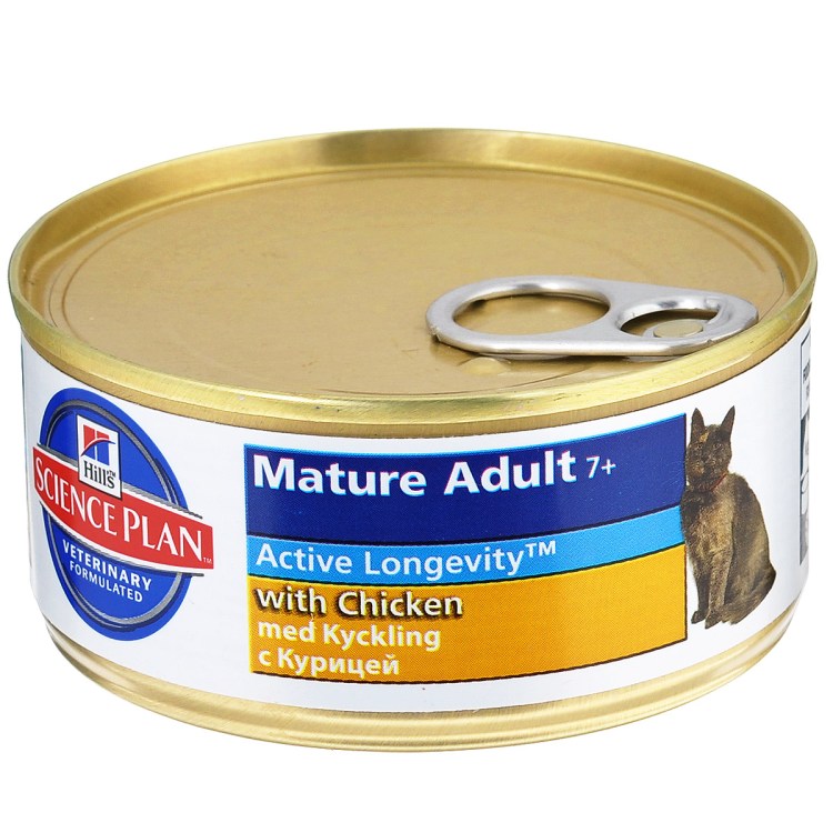 Консервы Хиллс для пожилых кошек