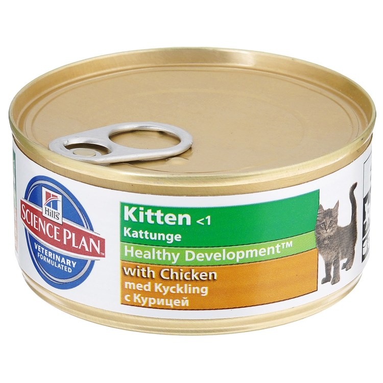 Hills для котят с курицей