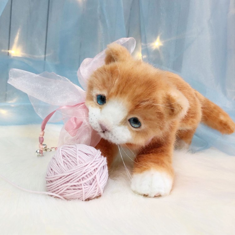 Мягкая игрушка ty Beanie Boos котёнок Tabitha 33 см