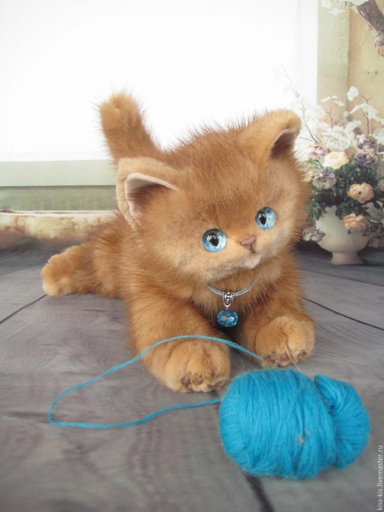 Мягкая игрушка кошка