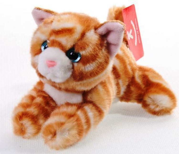 Мягкая игрушка рыжий котенок Aurora