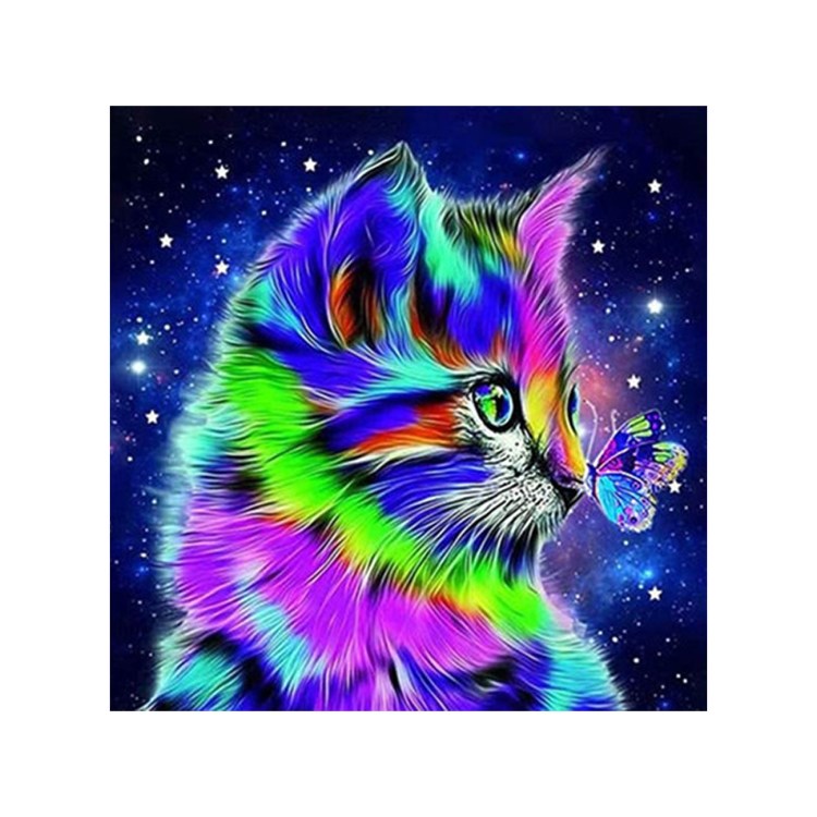 Радужный кот Ким Хаскинс