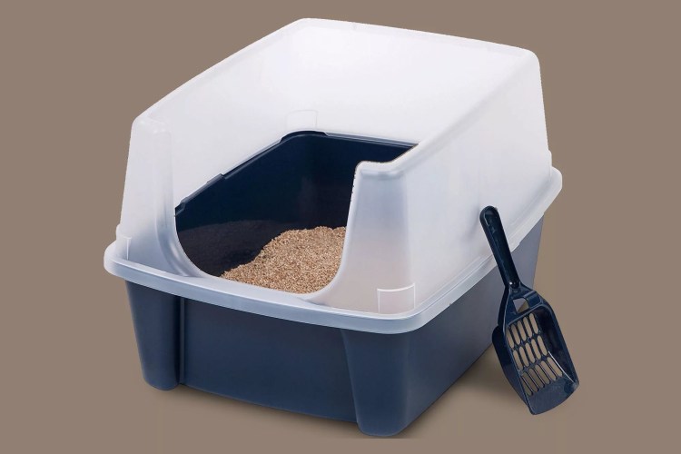 Биотуалет для кошек Ferplast MAGIX С угол. Фильтр. 3-Дно 56х46х41см