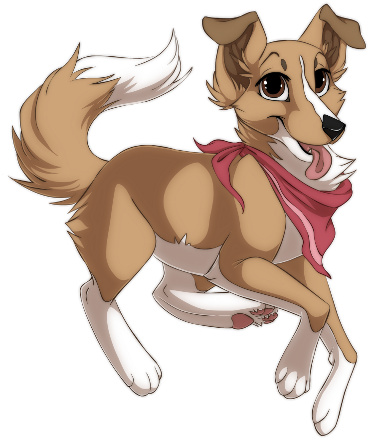 Аниме собаки